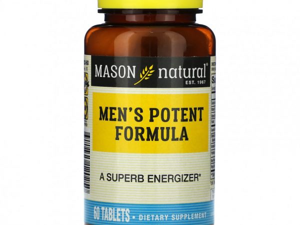 Mason Natural, Men's Potent Formula, 60 таблеток