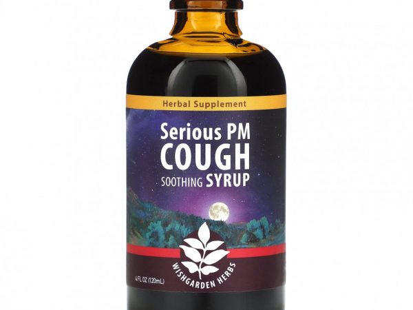 WishGarden Herbs, Успокаивающий сироп от кашля от Serious PM, 120 мл (4 жидк. Унции)