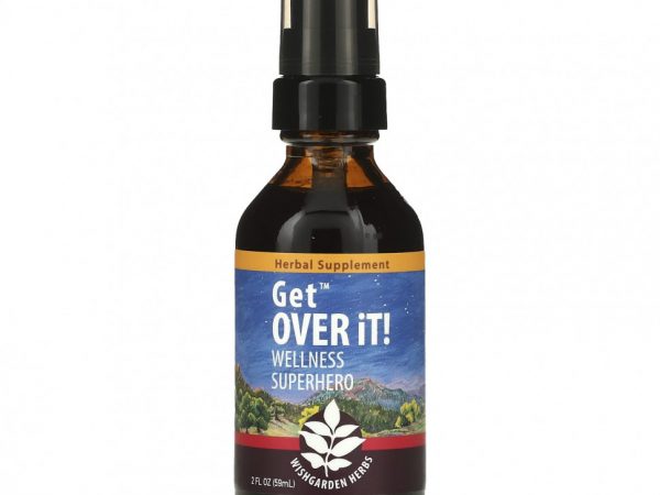 WishGarden Herbs, Get Over It, Wellness Superhero, 59 мл (2 жидк. Унции)
