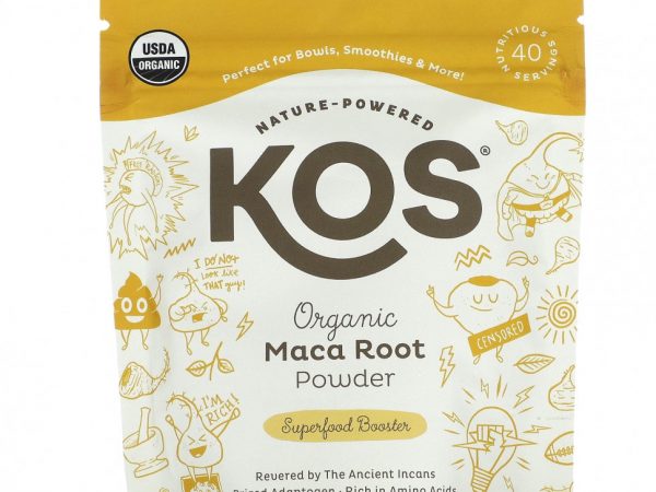 KOS, Органический порошок из корня маки, 180 г (6,34 унции)