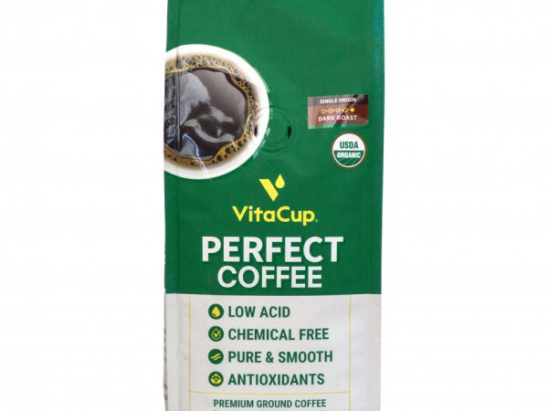 VitaCup, Perfect Coffee, молотый кофе премиального качества, темная обжарка, 312 г (11 унций)