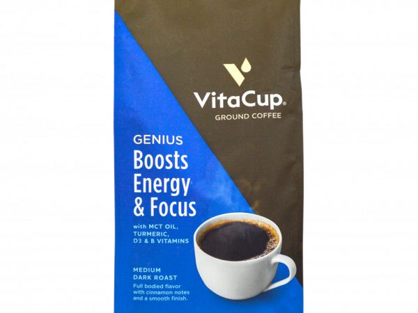 VitaCup, Genius, молотый кофе, средне-темная обжарка, 312 г (11 унций)