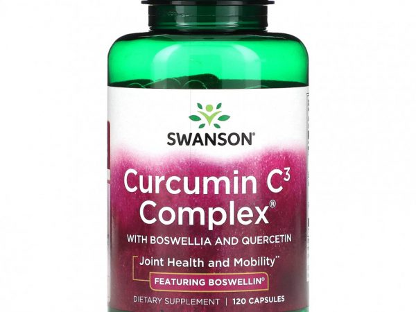 Swanson, Curcumin C3 Complex, 120 капсул