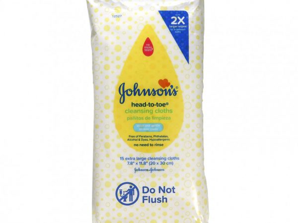Johnson & Johnson, Head Toe, очищающая одежда, 15 видов одежды