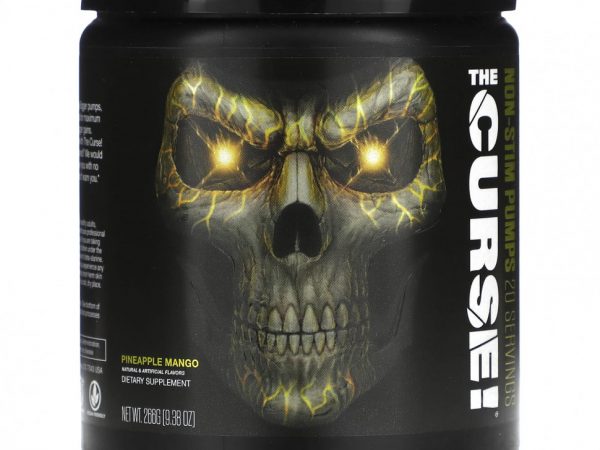 JNX Sports, The Curse, перед тренировкой, ананас и манго, 266 г (9,38 унции)