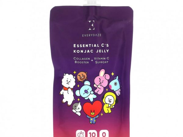 Everydaze, Essential C's Konjac Jelly, личи, 150 мл (5,07 жидк. Унции)