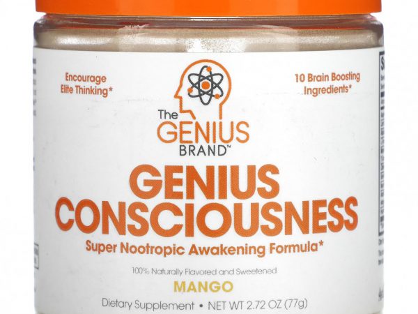 The Genius Brand, Genius Consciousness, манго, 77 г (2,72 унции)
