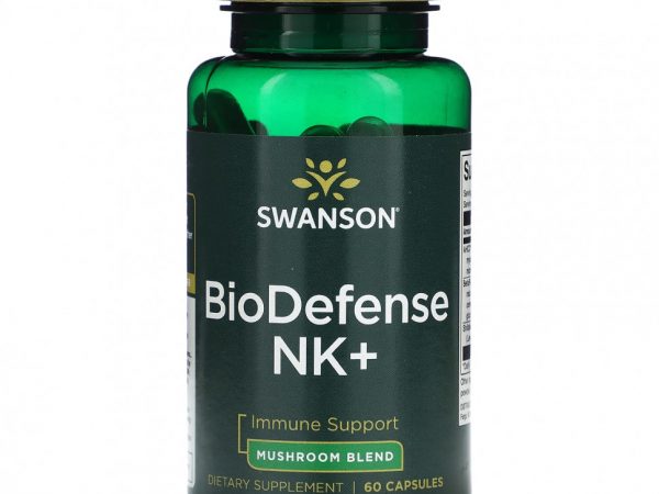 Swanson, BioDefense NK +, 60 капсул