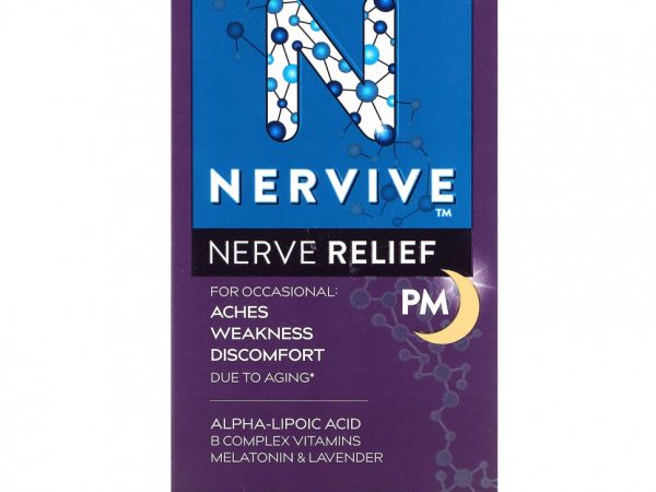Nervive, Nerve Relief, PM, 30 таблеток