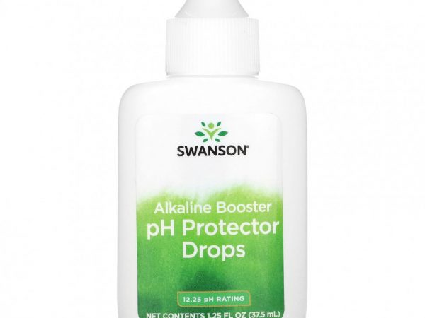 Swanson, Alkaline Booster, капли для защиты pH, 37,5 мл (1,25 жидк. Унции)
