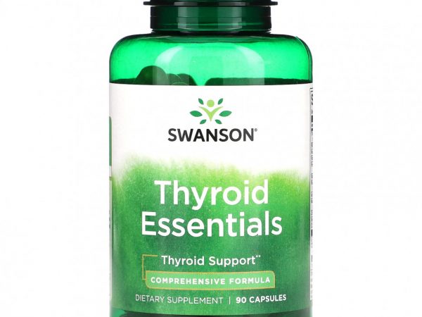 Swanson, Thyroid Essentials, 90 капсул