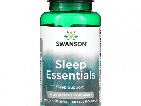 Swanson, Sleep Essentials, 60 растительных капсул