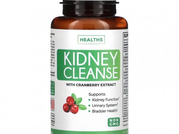 Healths Harmony, Kidney Cleanse, 60 капсул