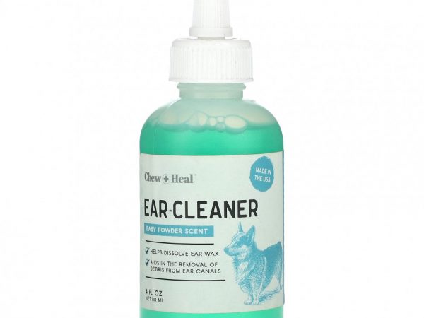 Chew + Heal, Ear-Cleaner, детская присыпка с ароматом, 118 мл (4 жидк. Унции)