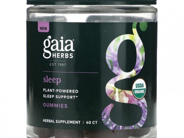 Gaia Herbs, Сон`` 40 жевательных таблеток