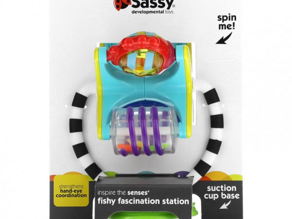 Sassy, Inspire The Senses, Fishy Fascination, от 6 месяцев, 1 штука