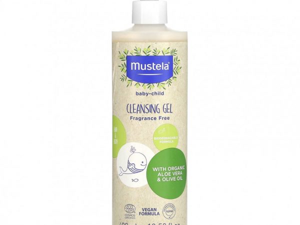 Mustela, Очищающий гель для детей, без отдушек, 400 мл (13,52 жидк. Унции)