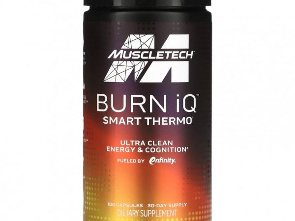 MuscleTech, Burn iQ, Smart Thermo`` 100 капсул