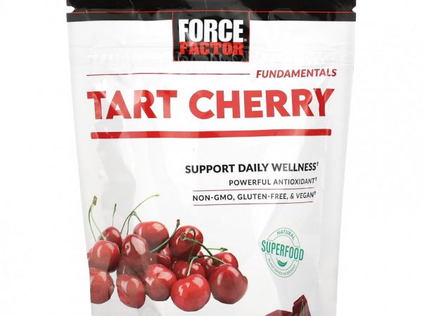 Force Factor, Fundamentals, вишня, вкус вишни, 30 жевательных таблеток