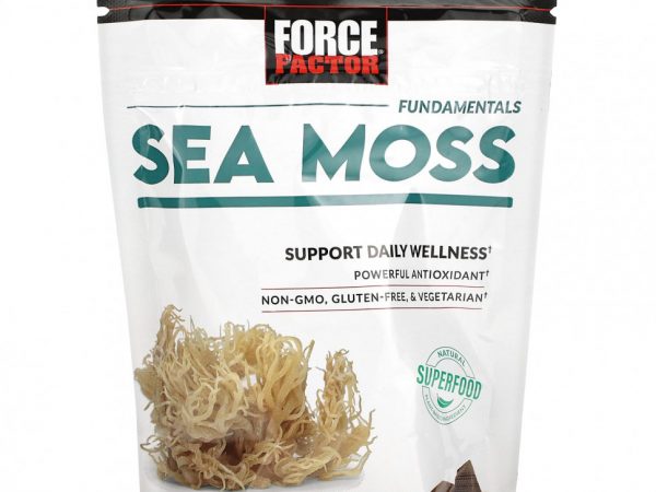 Force Factor, Fundamentals, морской мох, вкус соленой карамели, 30 жевательных таблеток