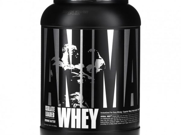Universal Nutrition, Animal Whey, тесто для брауни, 907 г (2 фунта)