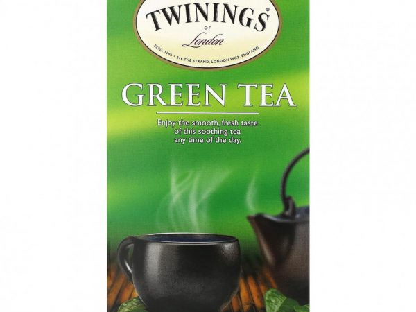 Twinings, Зеленый чай, 25 чайных пакетиков, 50 г (1,76 унции)