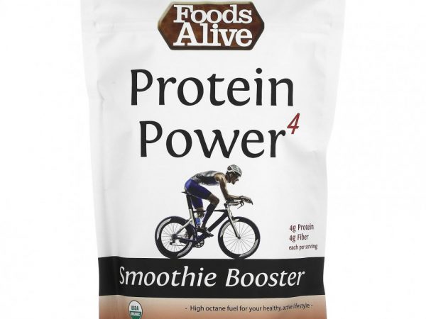 Foods Alive, Smoothie Booster, протеиновый порошок 4, 227 г (8 унций)