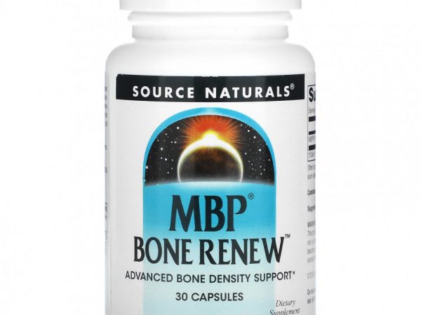 Source Naturals, Обновление костей MBP, 30 капсул
