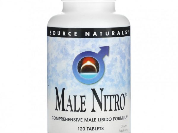 Source Naturals, Nitro для мужчин, 120 таблеток