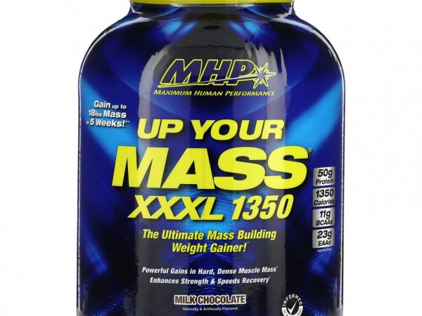 MHP, Up Your Mass XXXL 1350, молочный шоколад, 2780 г (6,12 фунта)