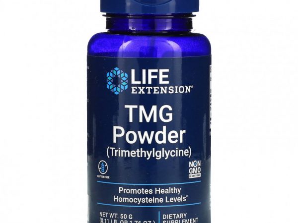 Life Extension, TMG порошок (триметилглицин), 50 г (1,76 унции)