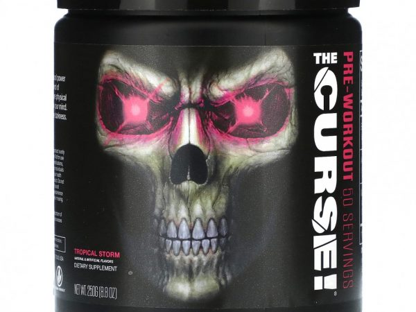 JNX Sports, The Curse, предтренировочный комплекс, тропический шторм, 250 г (8,8 унции)