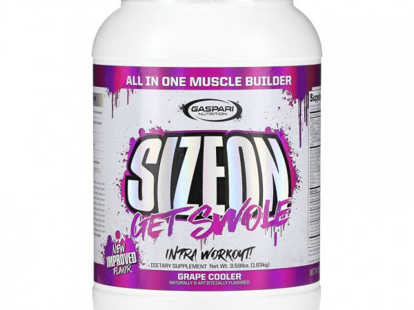 Gaspari Nutrition, SizeOn, All In One Muscle Builder, охладитель для винограда, 1,63 кг (3,59 фунта)