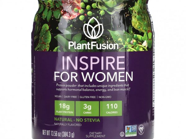 PlantFusion, Inspire for Women, натуральный, 384,3 г (13,56 унции)