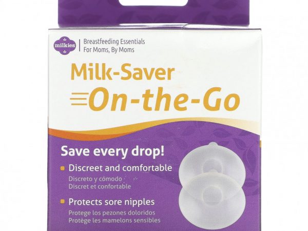Fairhaven Health, Milkies, Milk-Saver-On-The-Go, 2 стакана для сбора молока