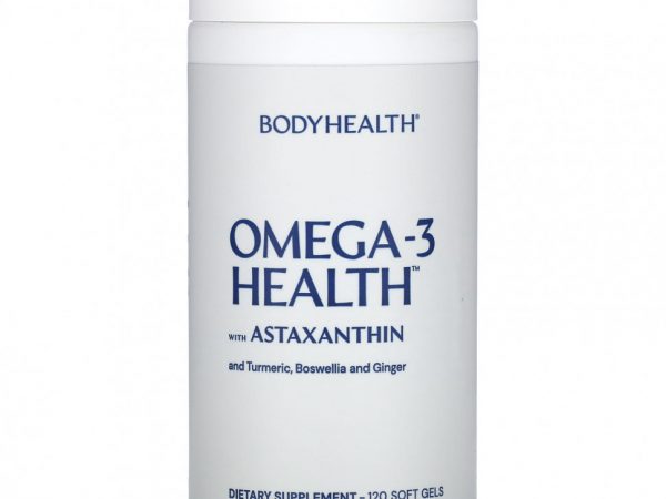 BodyHealth, Омега-3 для здоровья`` 120 мягких таблеток