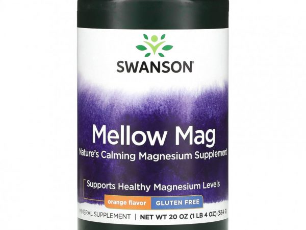 Swanson, Mellow Mag, апельсин, 554 г (20 унций)
