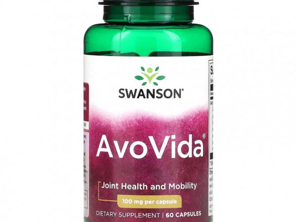 Swanson, AvoVida, 100 мг, 60 капсул