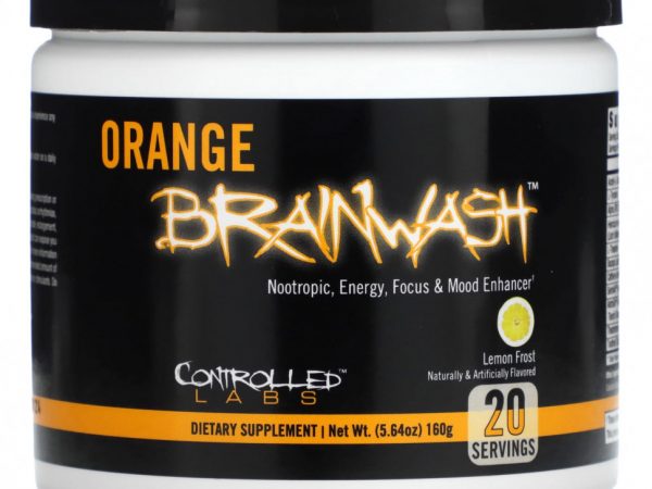 Controlled Labs, Orange Brainwash, лимонный лед, 160 г (5,64 унции)