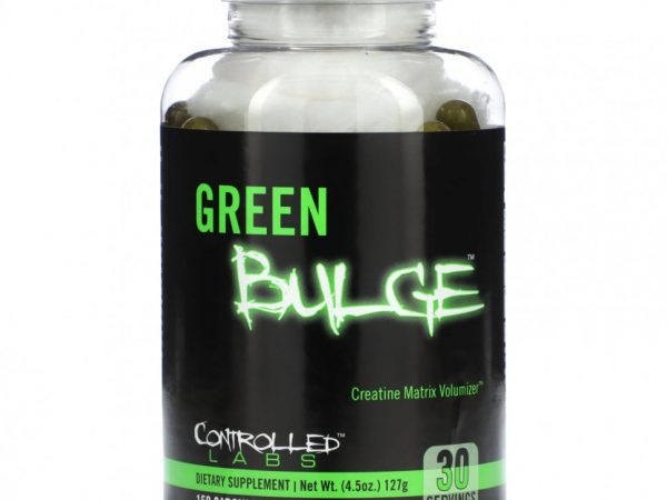 Controlled Labs, Green Bulge, Creatine Matrix Volumizer, 150 капсул