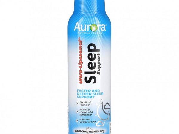 Aurora Nutrascience, Ультралипосомальная поддержка сна, 300 мл (10 жидк. Унций)