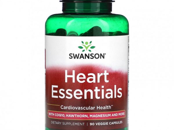 Swanson, Heart Essentials, 90 растительных капсул