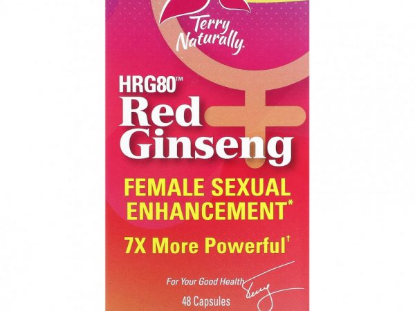 Terry Naturally, HRG80 красный женьшень`` 48 капсул