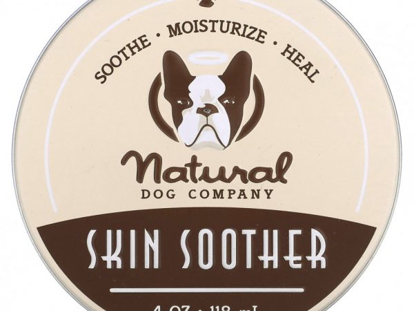 Natural Dog Company, Успокаивающее средство для кожи, 118 мл (4 унции)