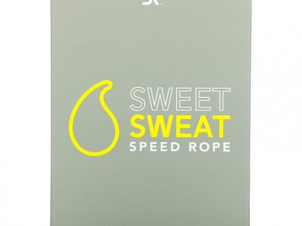 Sports Research, Скакалка Sweet Sweat Speed, черная, 1 скакалка