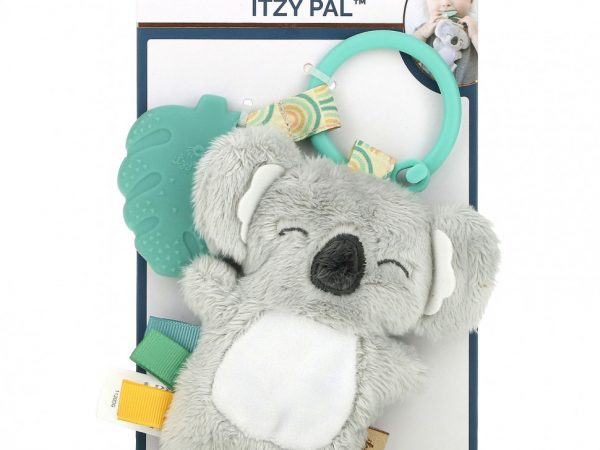 itzy ritzy, Itzy Pal, плюшевый с силиконовым прорезывателем, от 0 месяцев, коала, 1 прорезыватель