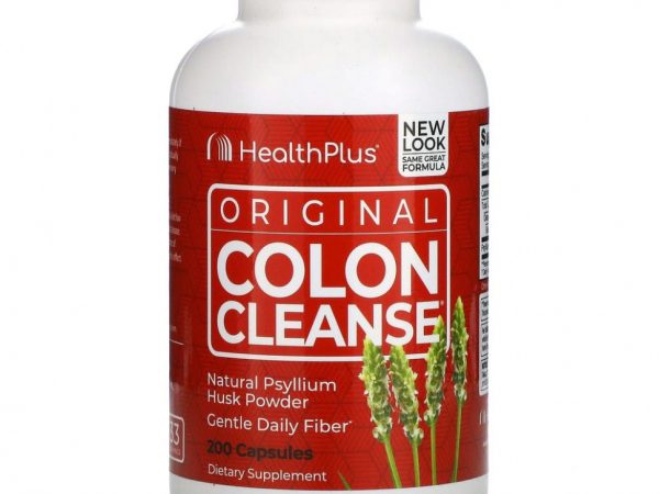 Health Plus, Original Colon Cleanse, пищевая добавка для очищения кишечника, 200 капсул