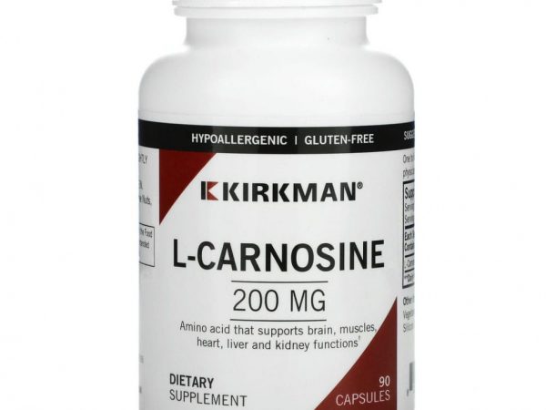 Kirkman Labs, L-карнозин, 200 мг, 90 капсул