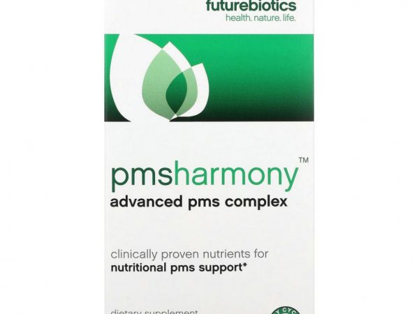 FutureBiotics, PMSHarmony, расширенный комплекс для ПМС, 56 вегетарианских капсул