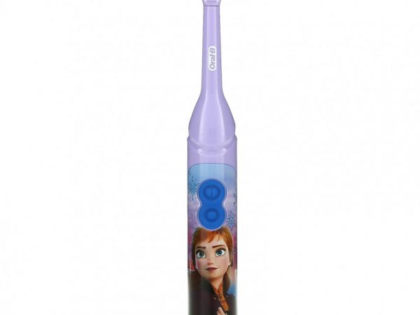 Oral-B, детская зубная щетка на батарейках, мягкая, «Холодное сердце», 1 шт.